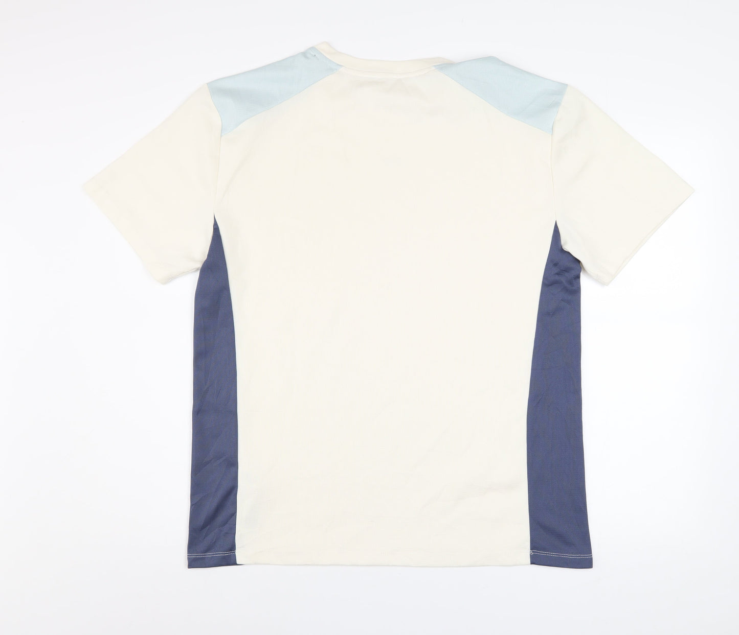 ASOS 4505 Men's Beige Colourblock Athletic T-Shirt Size L