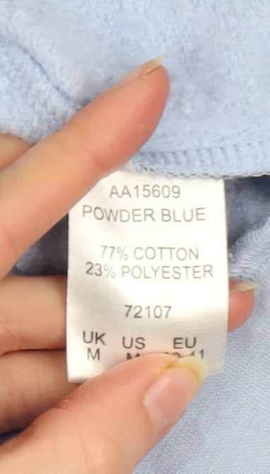 Cotton Traders Men's Blue Pullover Hoodie Size M