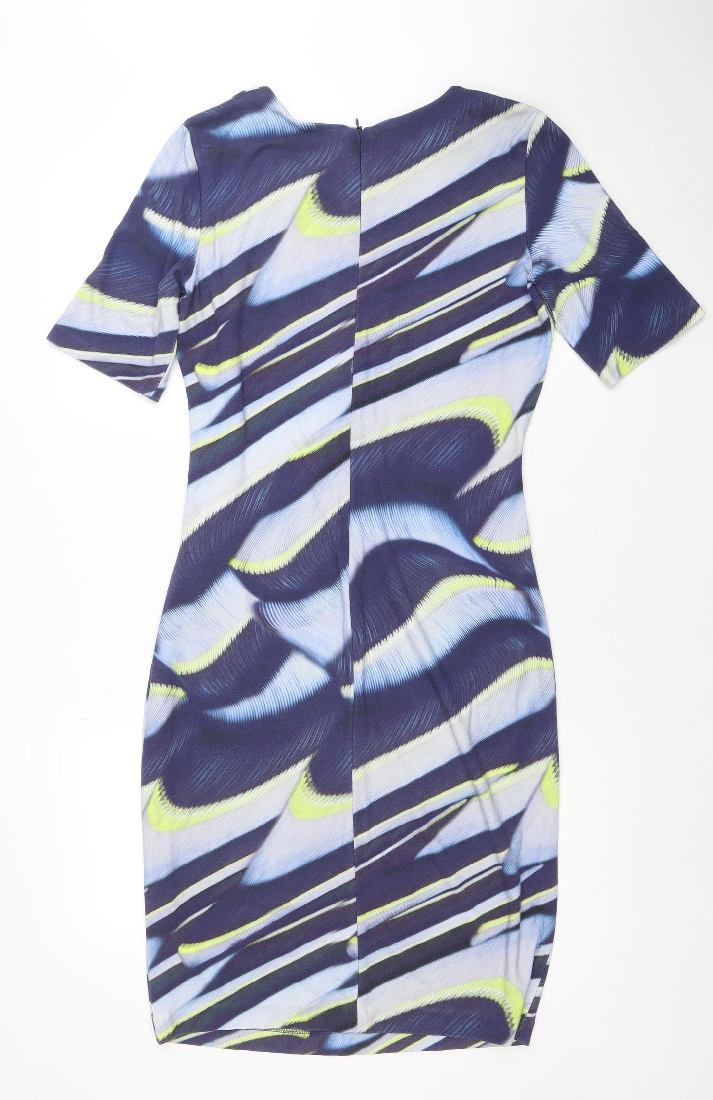 Escada Women’s Multicoloured Size 12 Bodycon Knee Dress