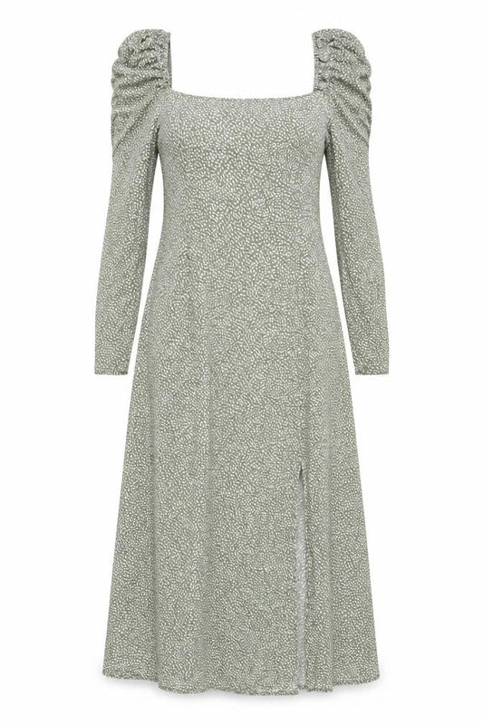 Boulder States Women’s Green A-Line Midi Dress Size 12