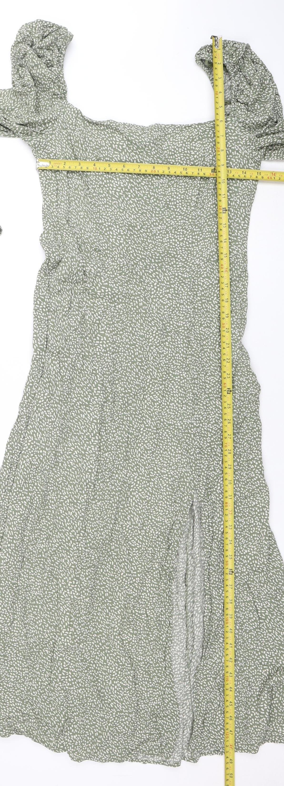Boulder States Women’s Green A-Line Midi Dress Size 12