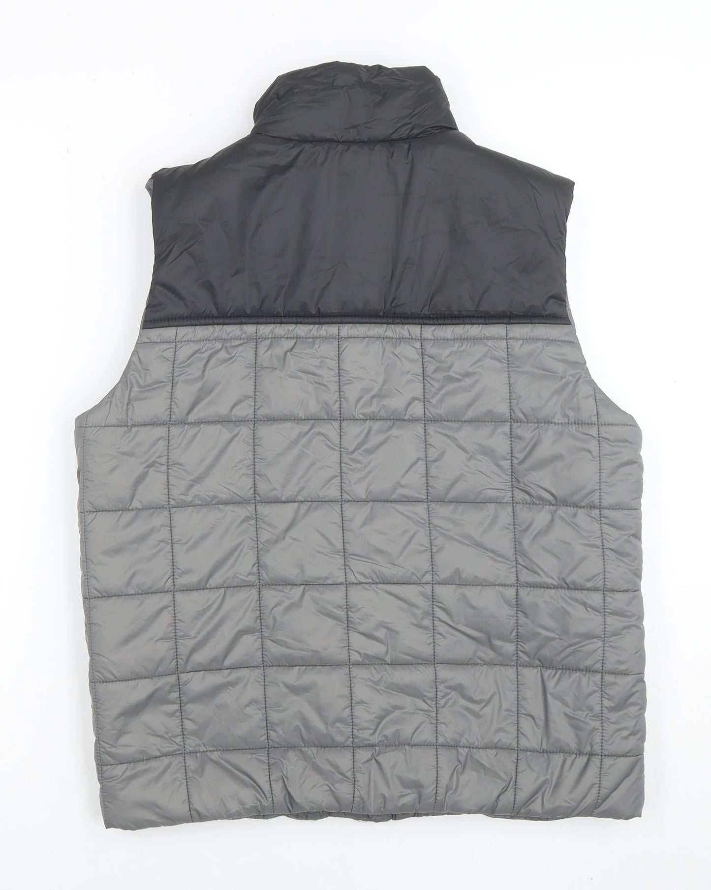 Abercrombie Kids Boys Grey Quilted Puffer Waistcoat 15-16 Years