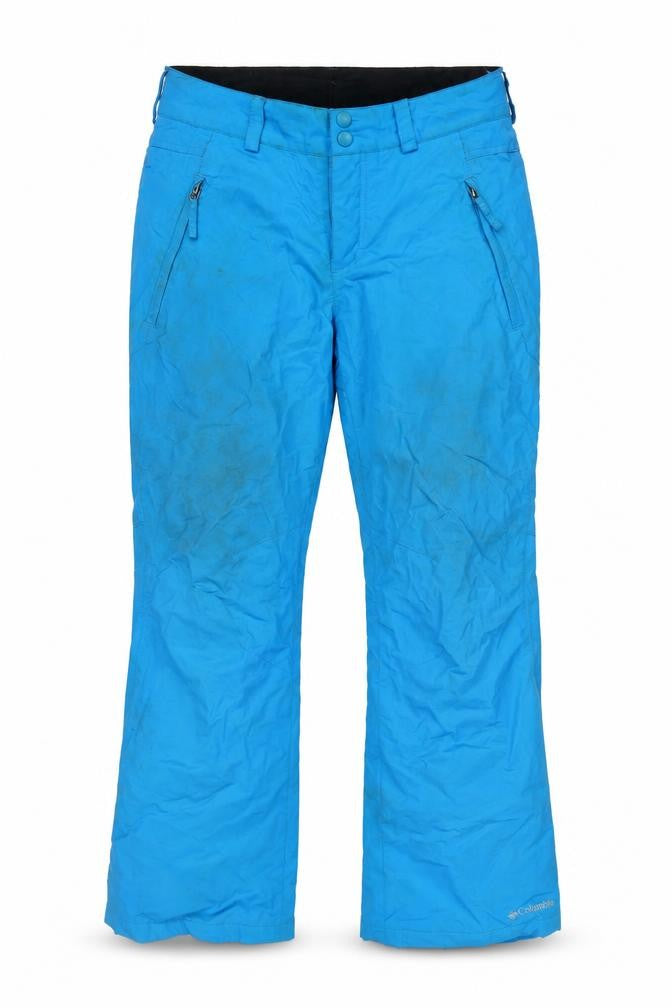 Columbia Men's Blue Regular Fit Waterproof Snow Pants S