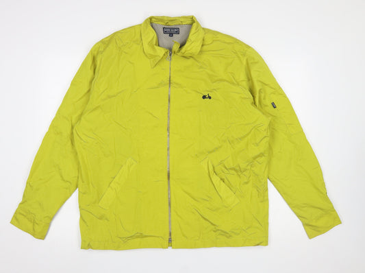 Hope & Glory Men's Green Nylon Windbreaker Jacket Size M