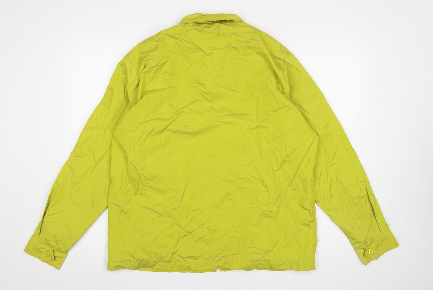 Hope & Glory Men's Green Nylon Windbreaker Jacket Size M