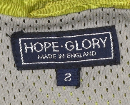 Hope & Glory Men's Green Nylon Windbreaker Jacket Size M