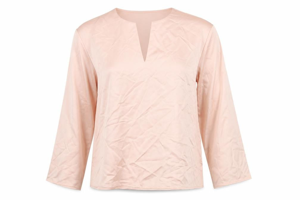 Marks & Spencer Autograph Women Pink Lyocell Blend Tunic Blouse Size 10