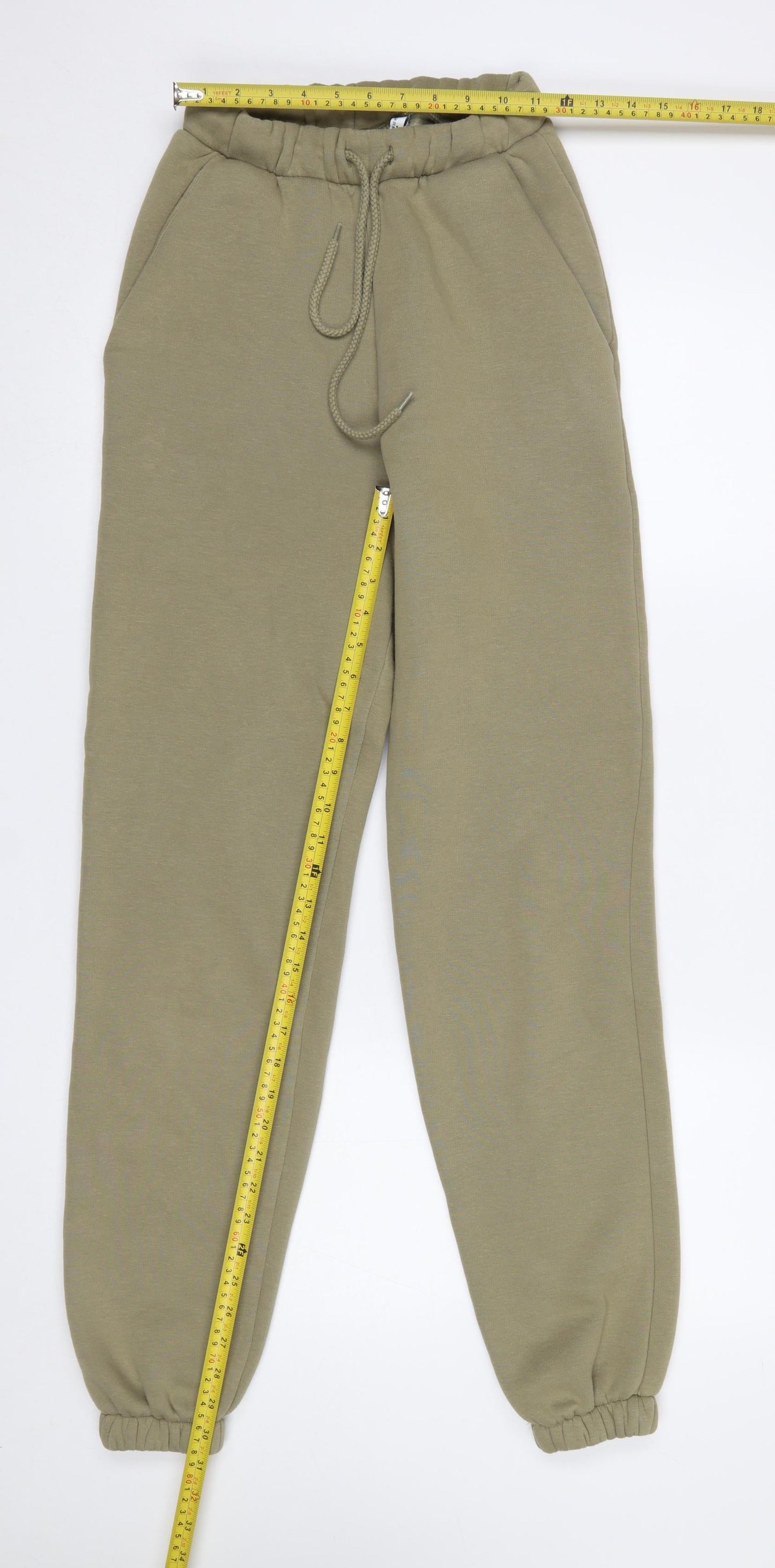 ASOS DESIGN Women’s Green Jogger Trousers Size 4 Elastic Waist