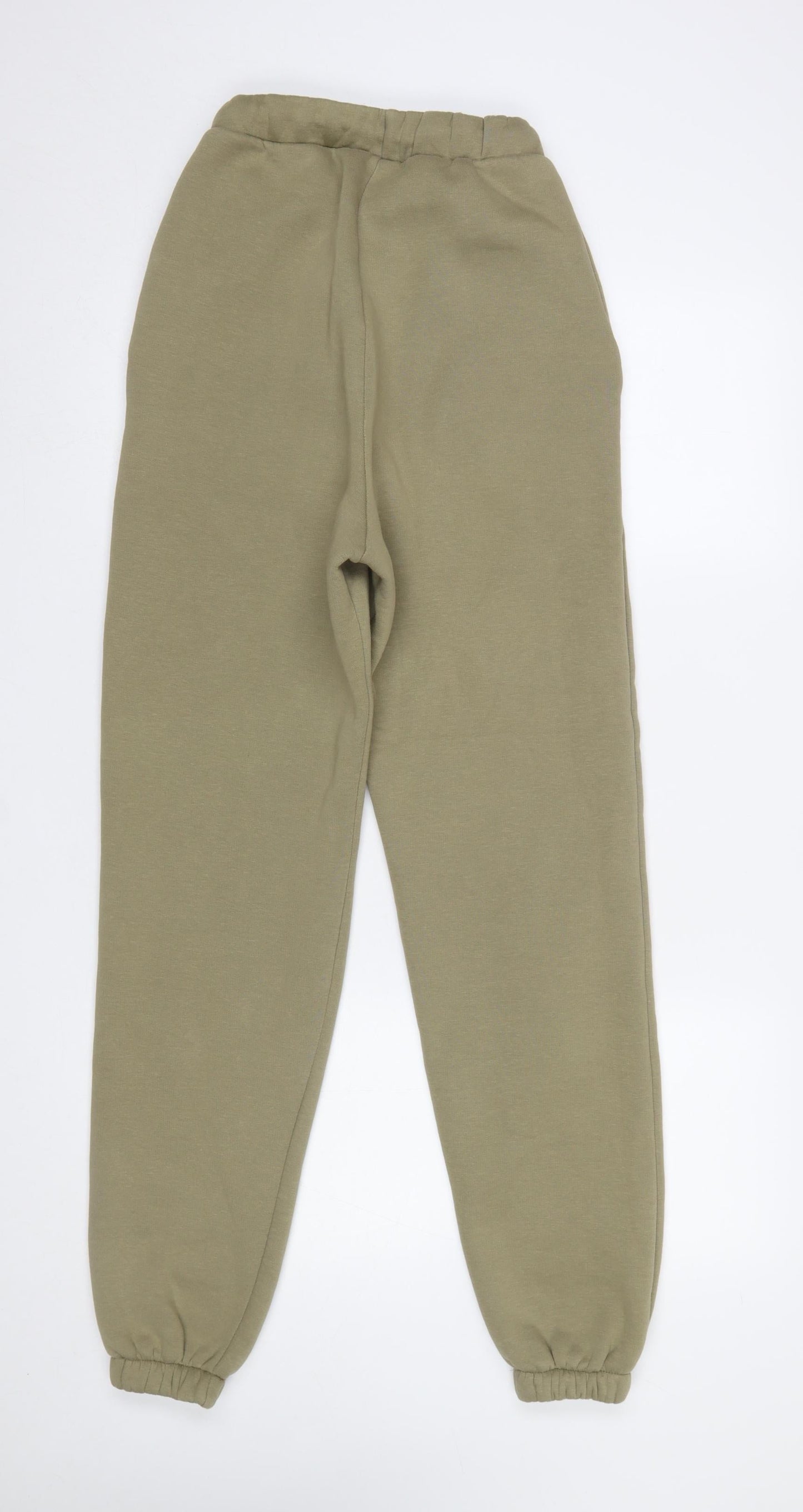 ASOS DESIGN Women’s Green Jogger Trousers Size 4 Elastic Waist