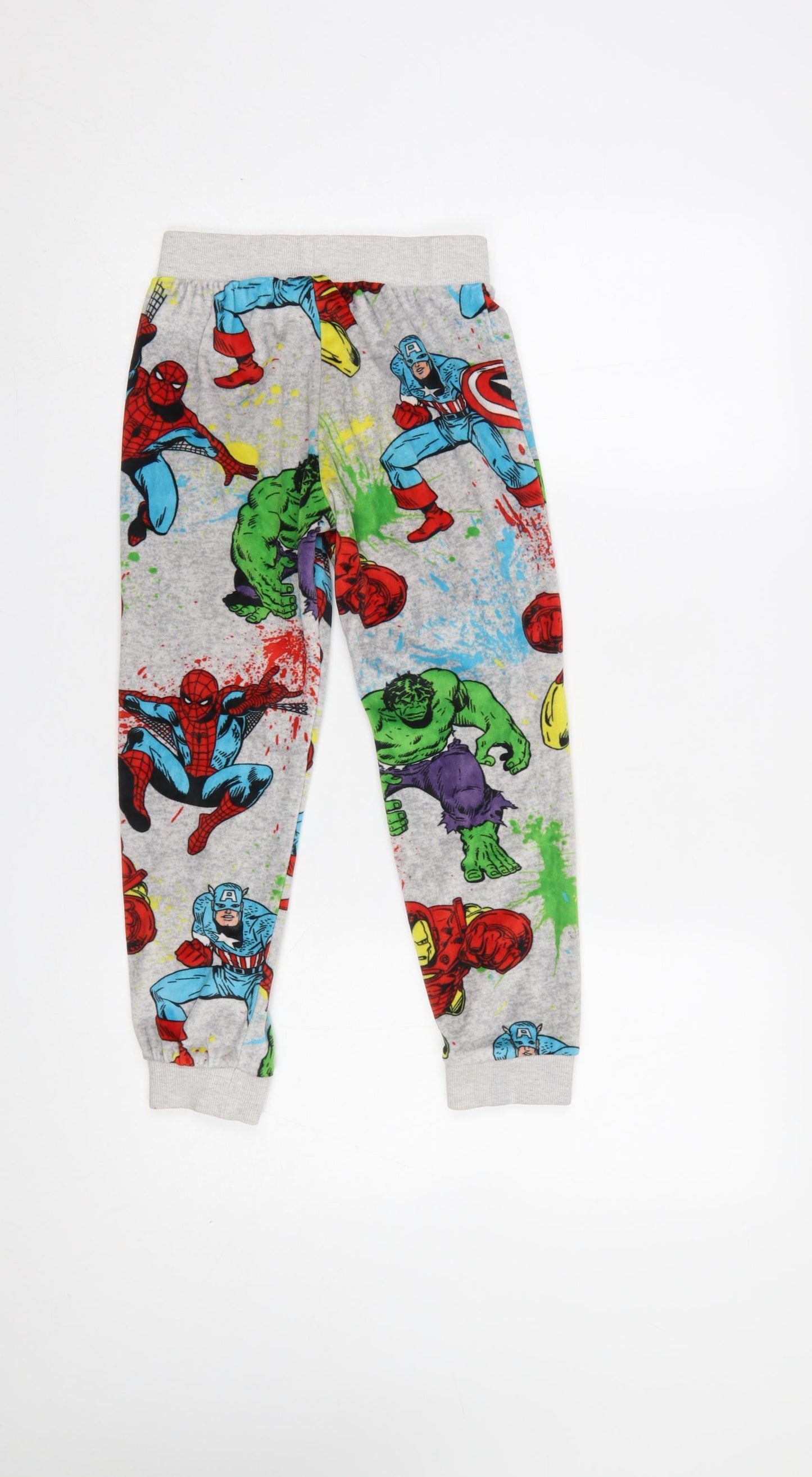 Marvel Boys Multicoloured Superhero Pyjama Pants 8-9 Years