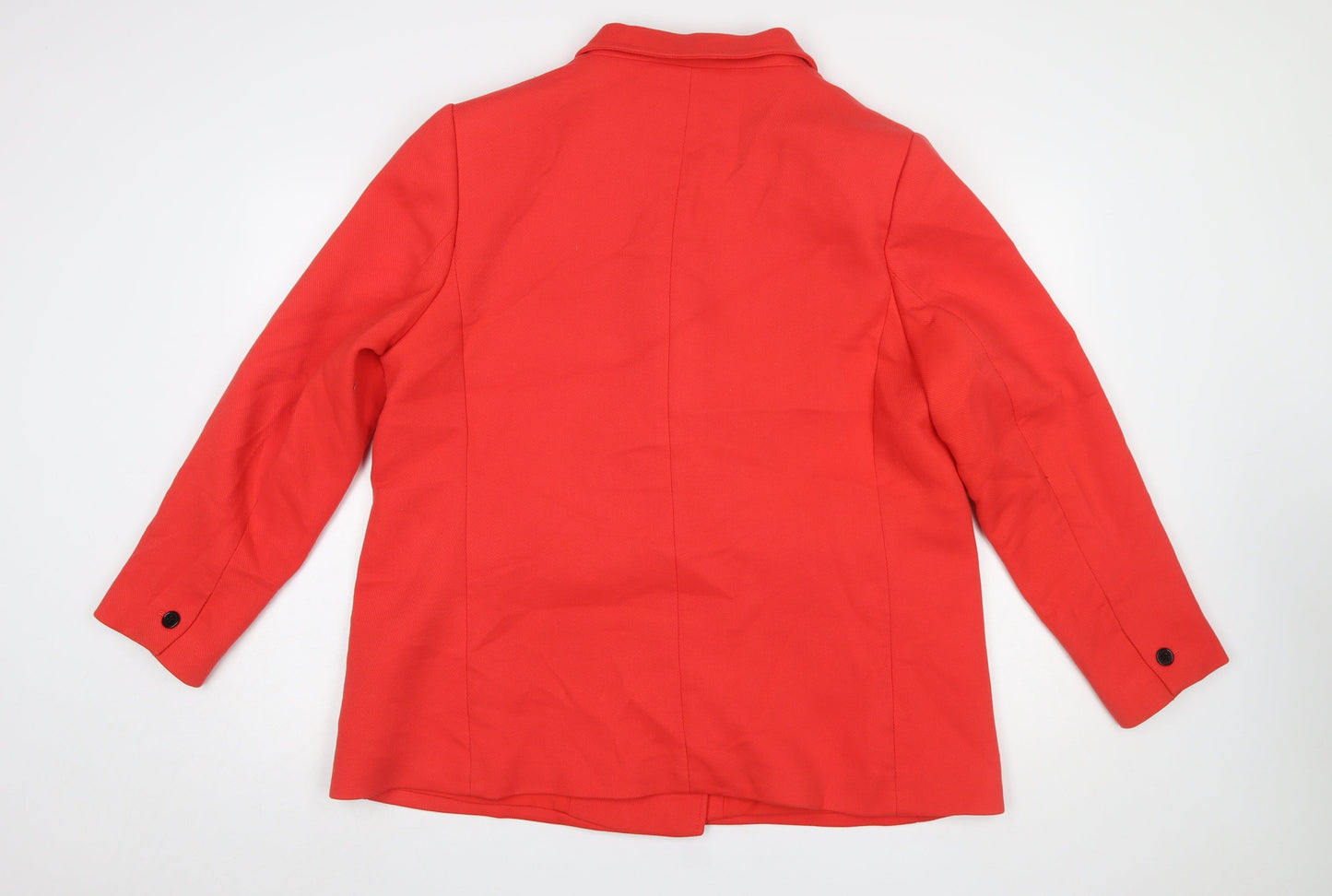 Marks and Spencer Women Red Double-Breasted Blazer UK 20