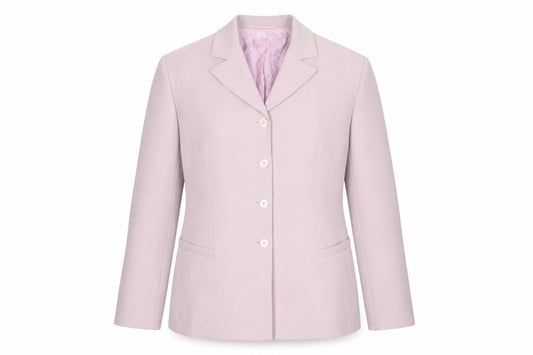 Marcona Women’s Pink Polyester Blazer Jacket Size 14 Classic Tailored
