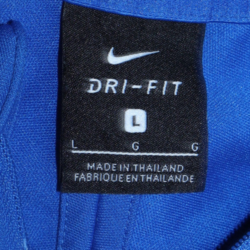 Nike Men's Blue Dri-FIT 1/4 Zip Athletic Sweatshirt Size L