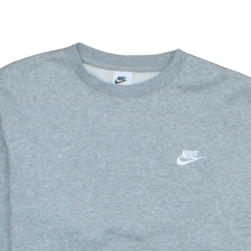 Nike Men's Grey Crew Neck Pullover Sweatshirt M Regular Fit