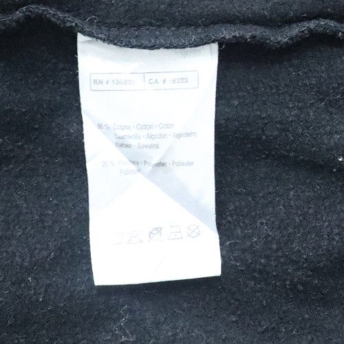 Adidas Men Black Joggers L Regular Fit Sweatpants Cotton Blend