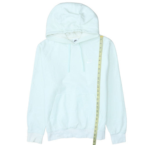 Nike Women’s White Pullover Hoodie Small Cotton Blend Soft Fleece