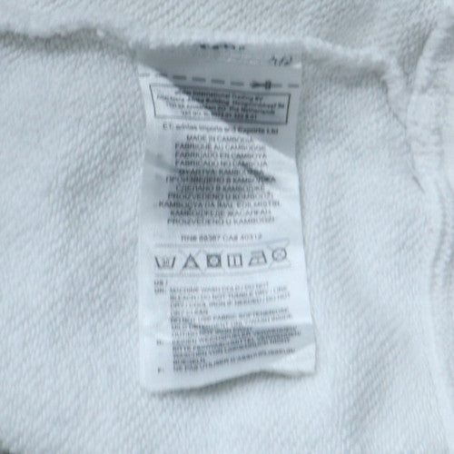 Adidas Men's White Pullover Hoodie XS Crew Neck Sportswear
