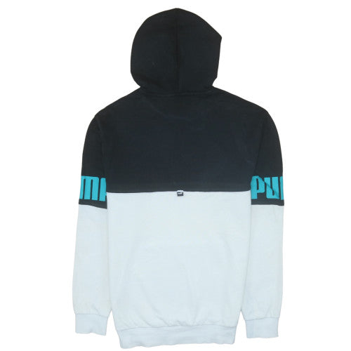 Puma Men's Multicoloured Fleece Pullover Hoodie Size S