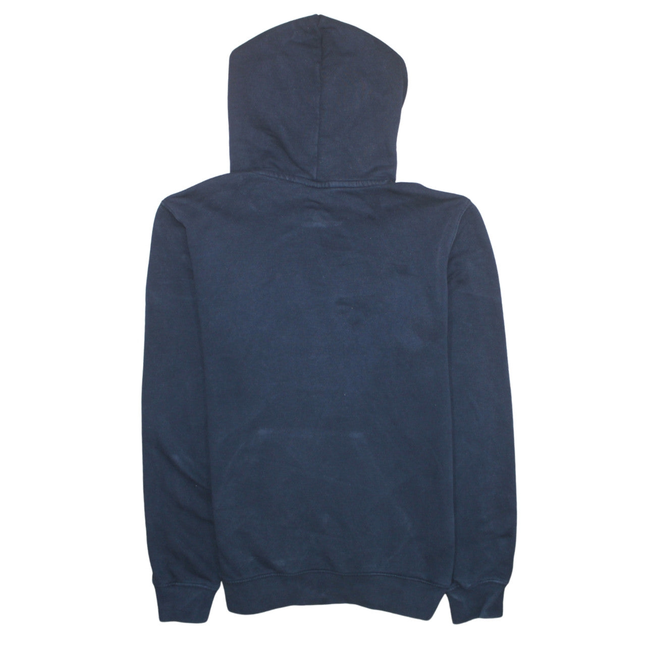 Champion Mens Blue Pullover Hoodie Small Logo Fleece Sweatshirt