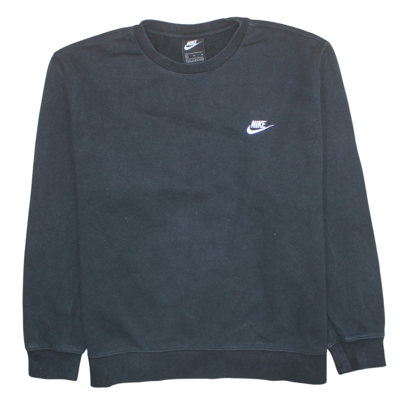 Nike Men's Black XL Crew Neck Pullover Sweatshirt