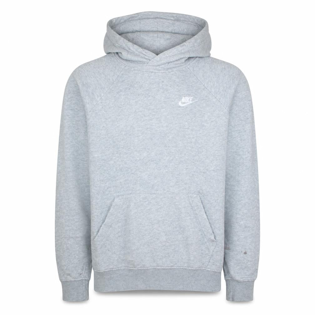 Nike Men’s Grey Pullover Hoodie Small Regular Fit Sports Style
