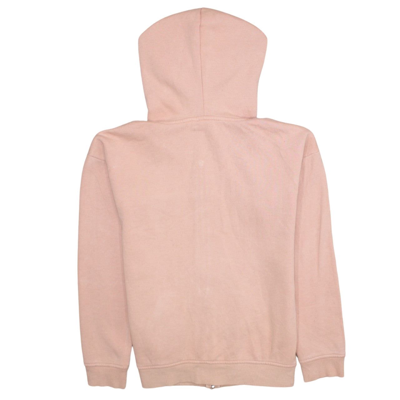 Vans Womens Pink Full Zip Hoodie XS Cotton Blend Casual Sweatshirt