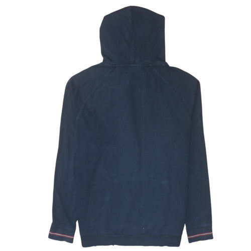 Hugo Boss Mens Blue Full Zip Hoodie Size M Regular Fit