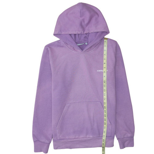 Carhartt Men’s Purple Pullover Hoodie S Embroidered Logo