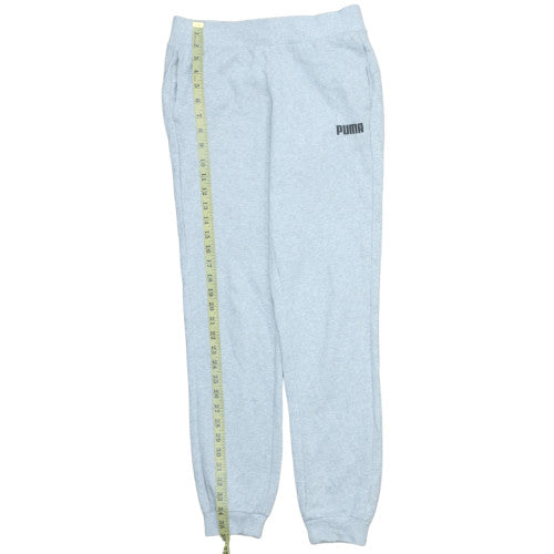 Puma Boys Grey Jogger Sweatpants 13-14 Years Fleece Trousers