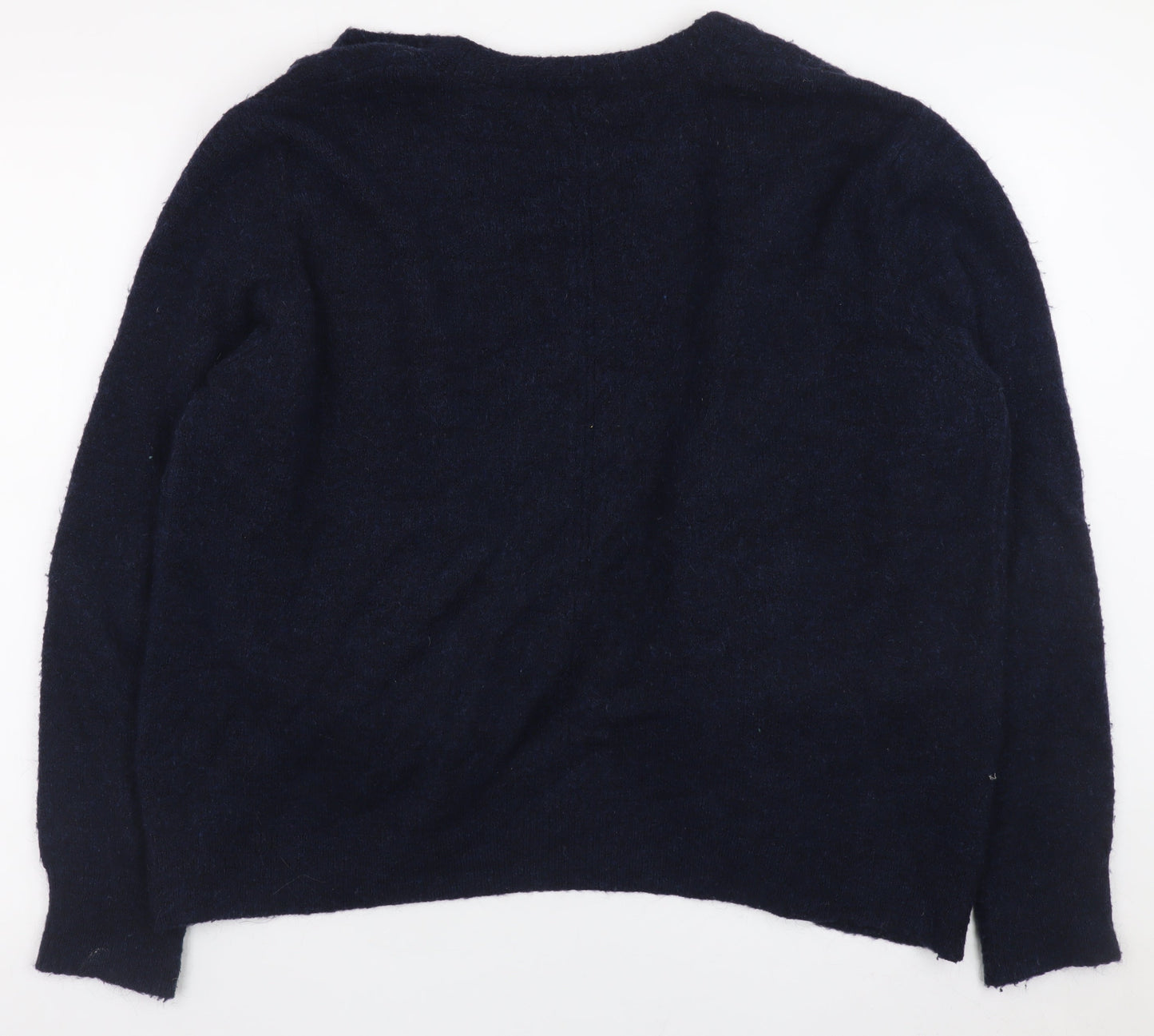 Fat Face Women's Blue Size 14 Knit Open Cardigan Jumper