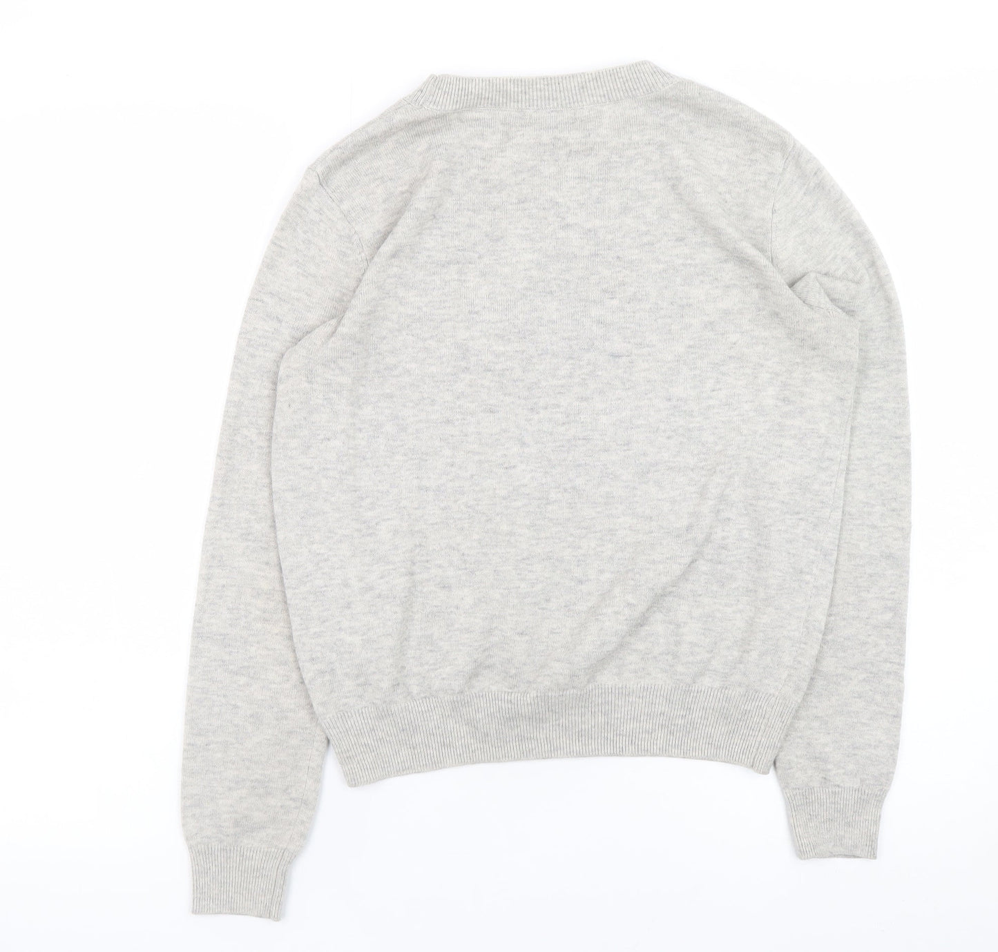 River Island Women’s Grey Funny Banana Pullover Jumper Size 10