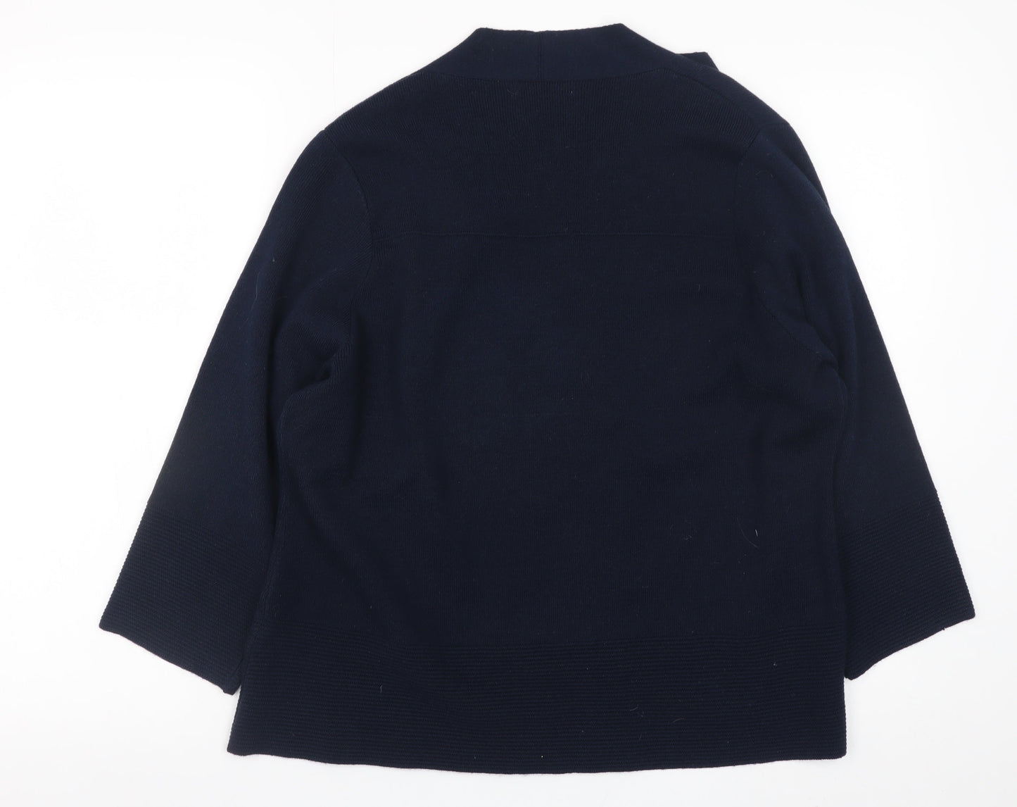 Marks and Spencer Women's Black Acrylic Knit Cardigan Size 18