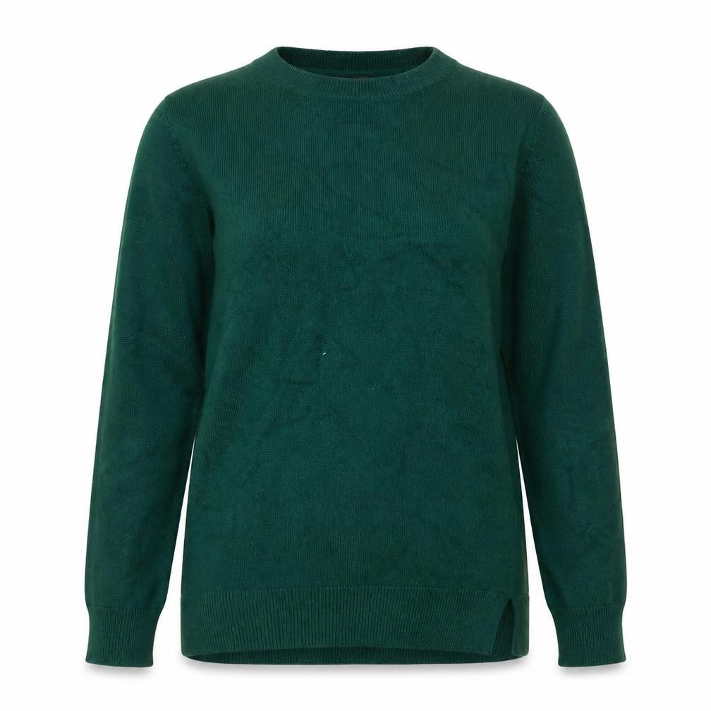 Marks & Spencer Women Green Size 6 Crew Neck Acrylic Jumper