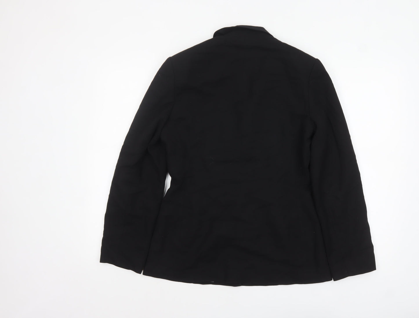 Next Women Black Classic Single-Breasted Blazer UK 8