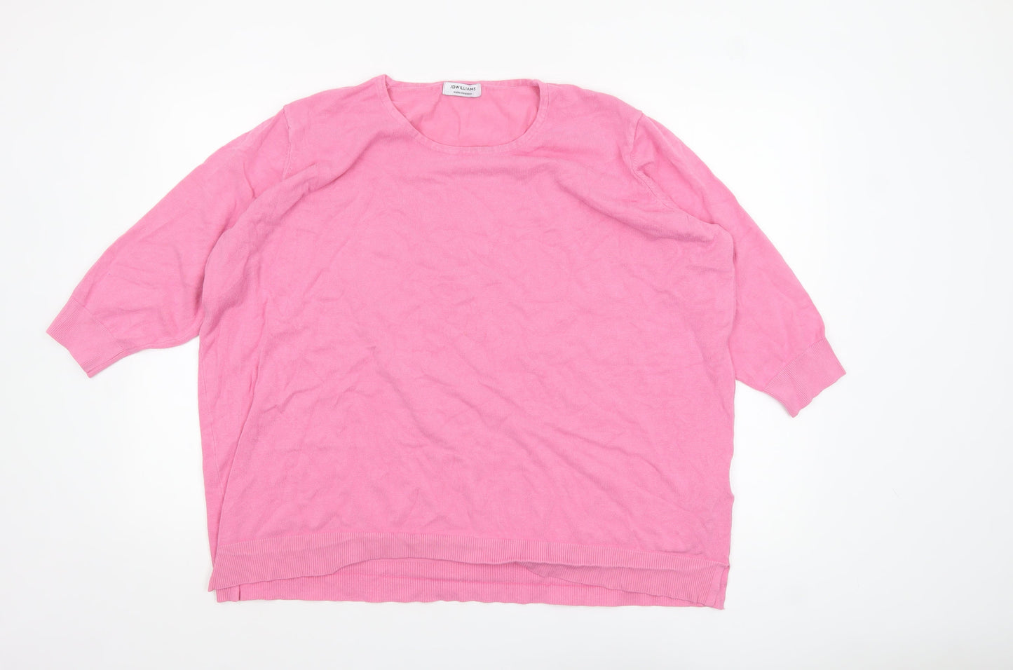 JD Williams Women Pink Plus Size 28 Knit Pullover Jumper