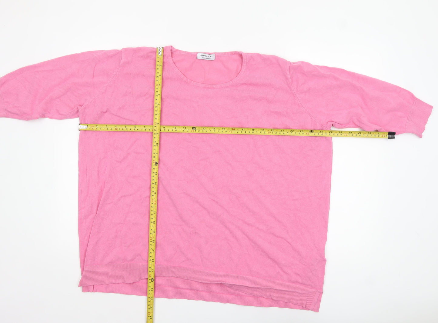 JD Williams Women Pink Plus Size 28 Knit Pullover Jumper