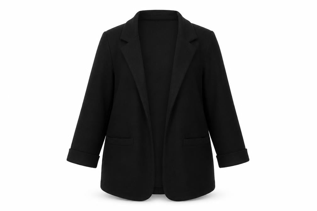 New Look Women's Black Size 8 Classic Single-Breasted Blazer