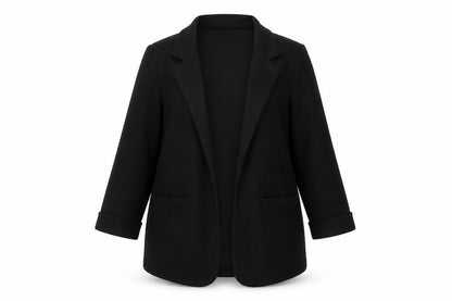 New Look Women's Black Size 8 Classic Single-Breasted Blazer