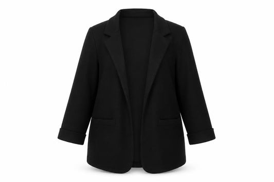 New Look Women's Black Size 8 Classic Single-Breasted Blazer