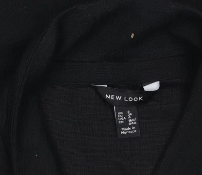 New Look Women's Black Size 8 Classic Single-Breasted Blazer