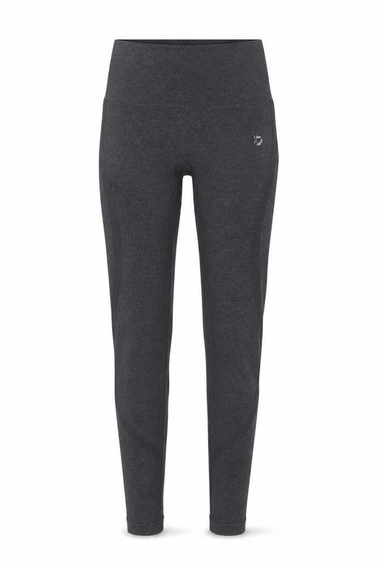 Blu Womens Black Seamless Leggings S Compression Activewear