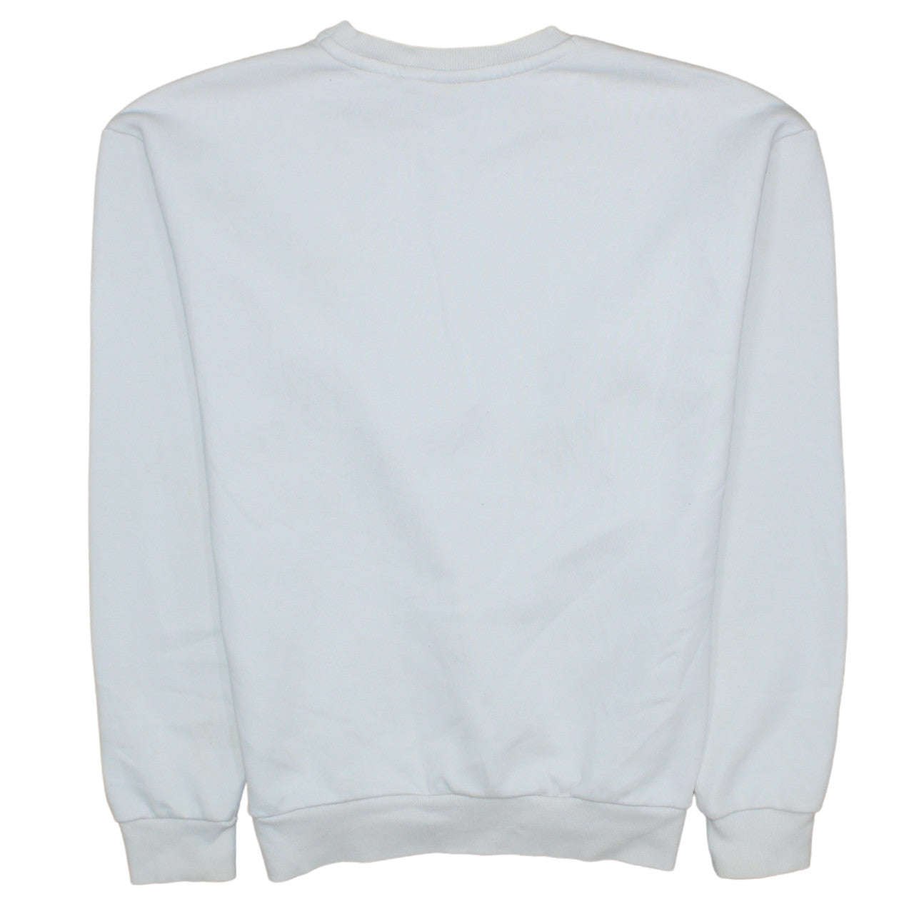 Puma Men's White Logo Pullover Sweatshirt Size M Crew Neck