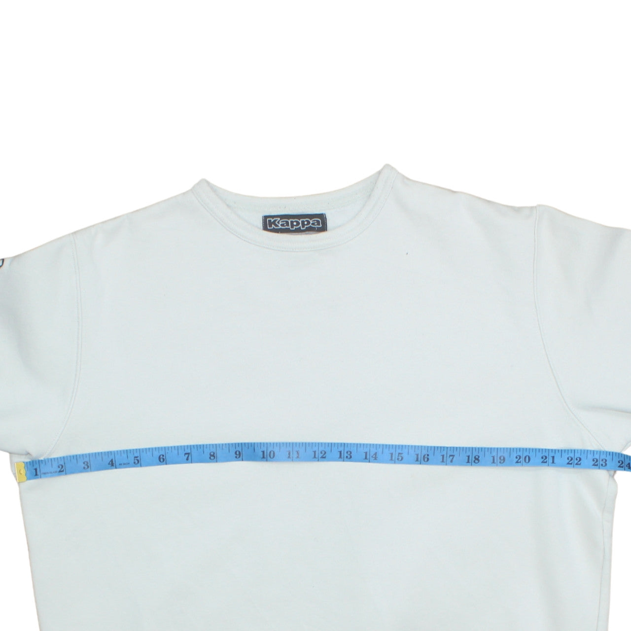 Kappa Men's White Large Crew Neck Pullover Sweatshirt