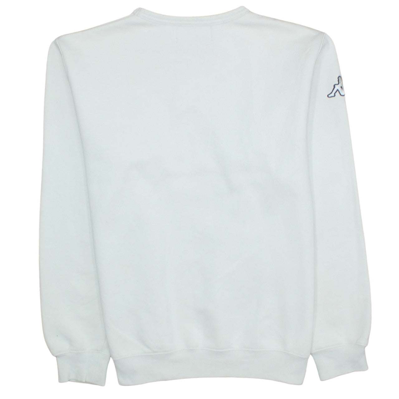 Kappa Men's White Large Crew Neck Pullover Sweatshirt