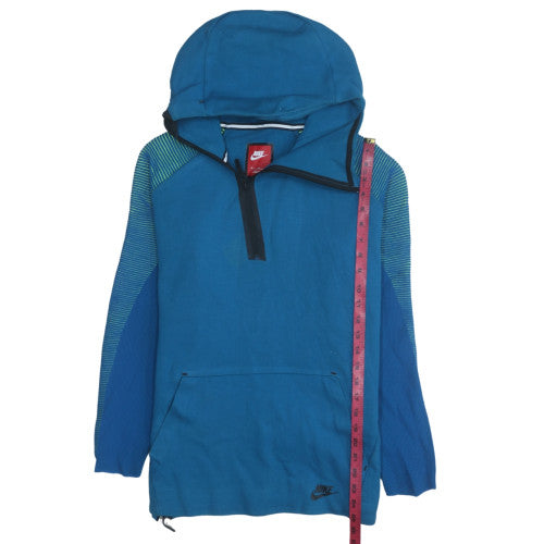 Nike Men's Blue 1/2 Zip Hoodie Size M Regular Fit