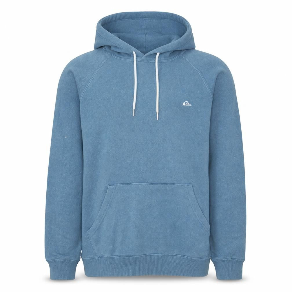 Quiksilver Men's Blue Pullover Hoodie Size S Regular Fit Fleece