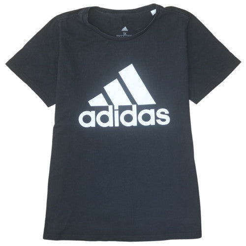Adidas Women's Black 1X Plus Size Basic Cotton T-Shirt