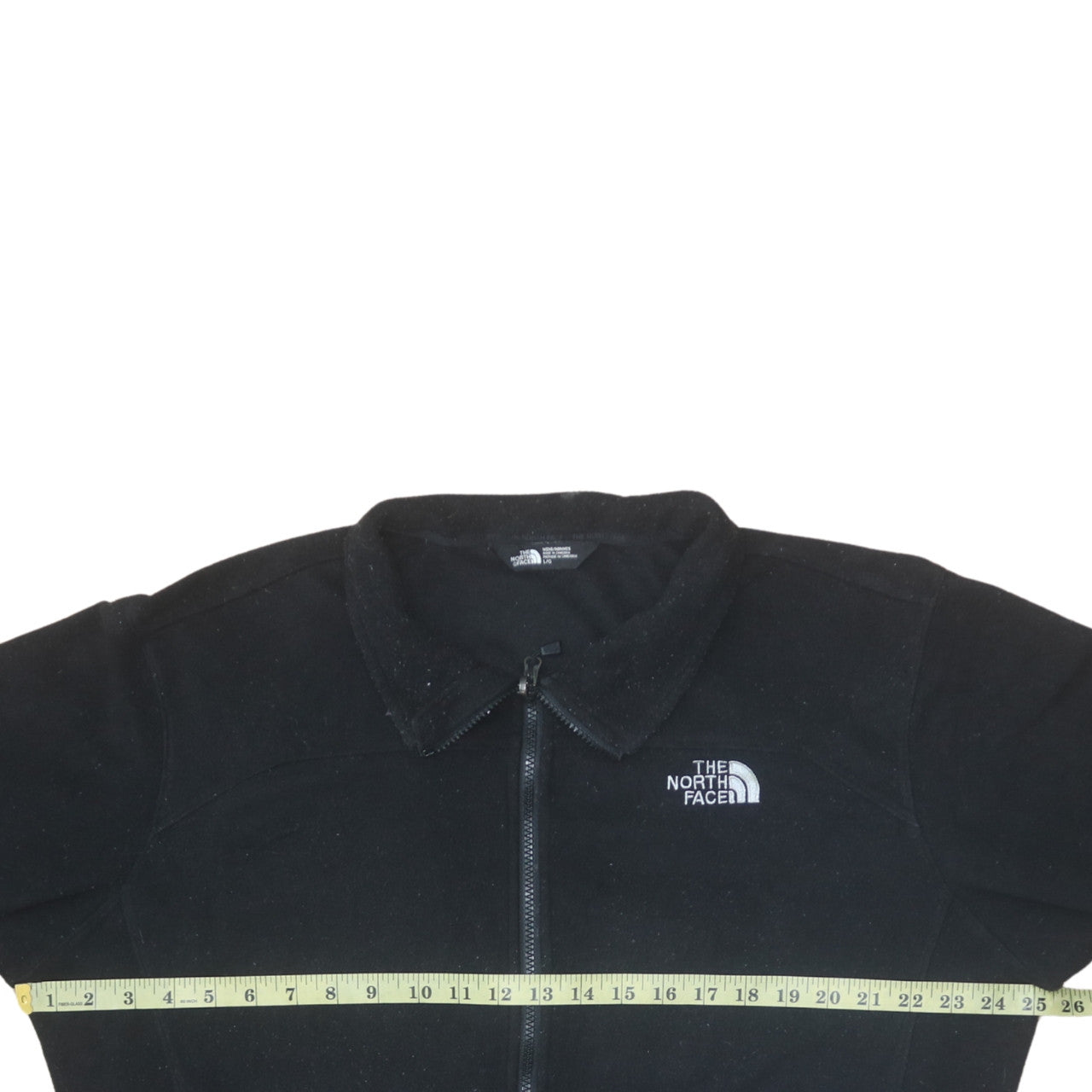 The North Face Men's Black Fleece Full Zip Jacket Size L