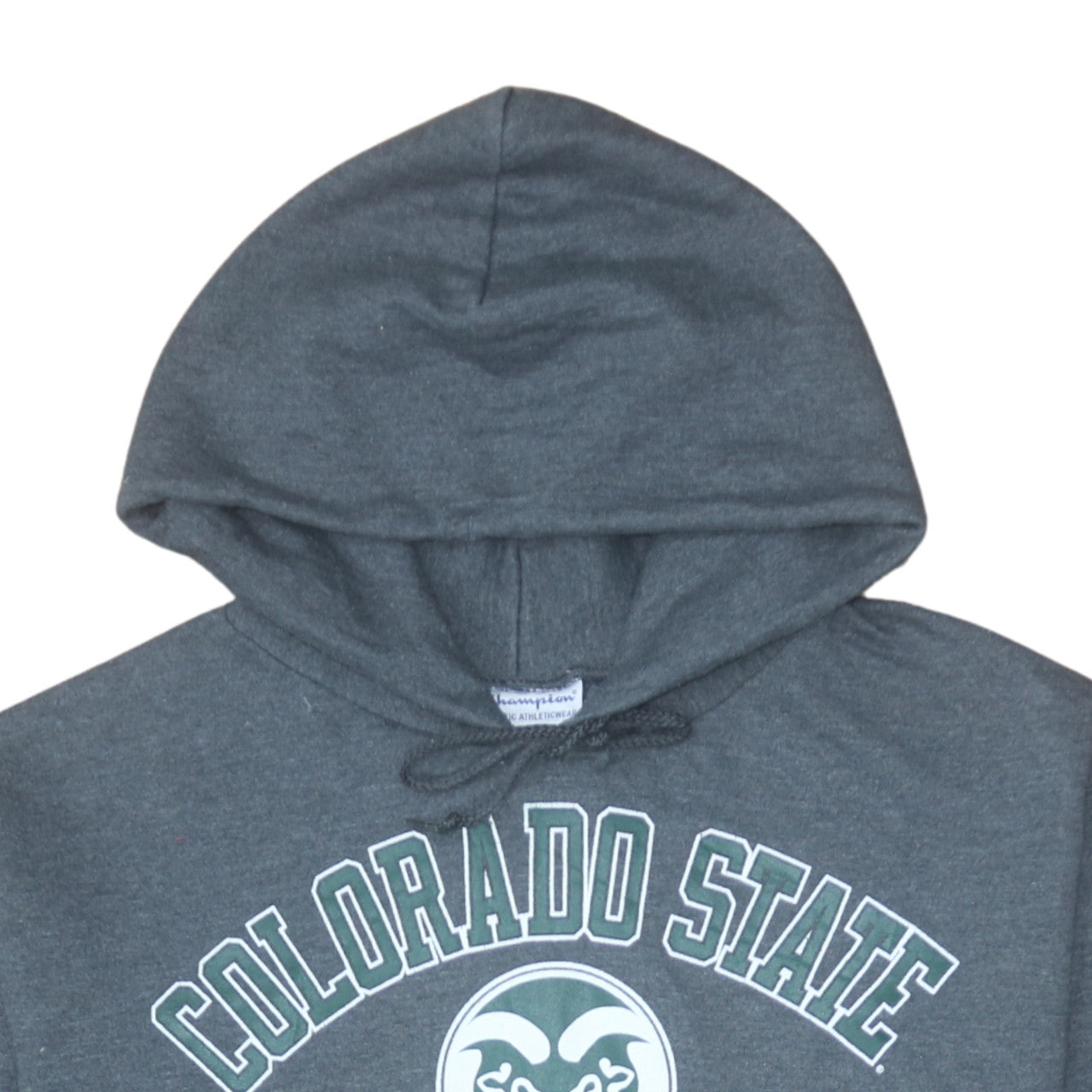 Champion Men's Grey Colorado State University Pullover Hoodie M