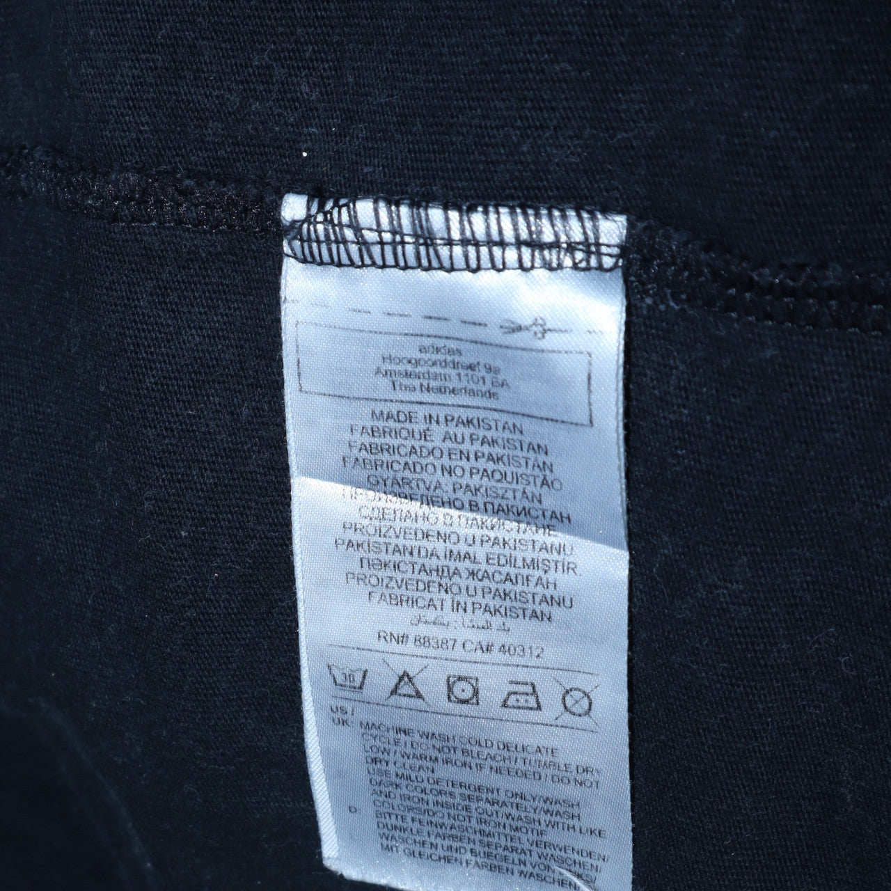 Adidas Men's Black 2XL Trefoil Crew Neck Short Sleeve T-Shirt